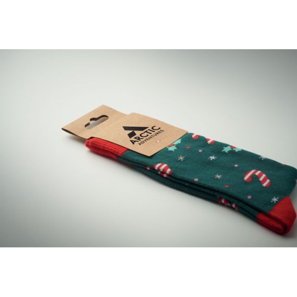 SOC LARGE, Paire de chaussettes de Noël L