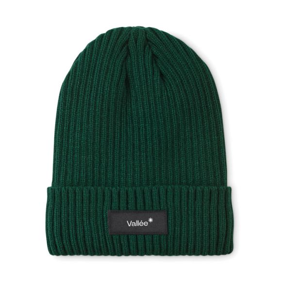 ANVIK, Bonnet tricoté avec revers