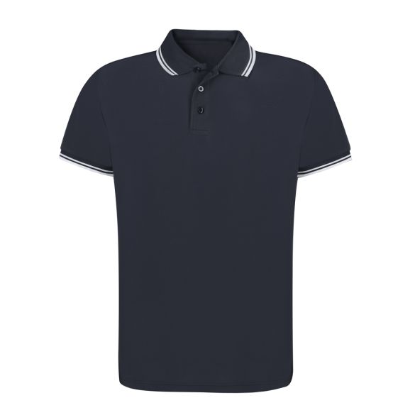 Polo technique avec liseré blanc 180gr "Liam"
