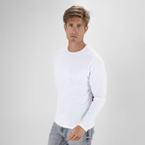 T-shirt manches longues blanc 160gr "blankins"