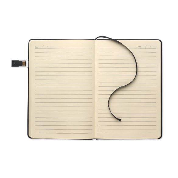 USBNOTE, Carnet A5 avec USB intégrée