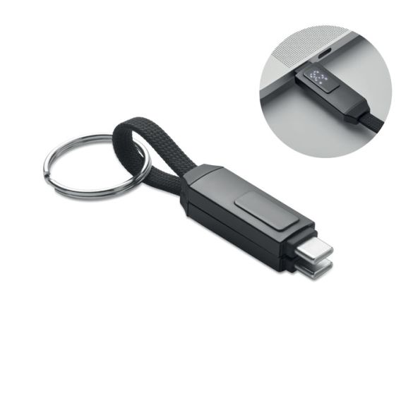 KEYSTO, Porte-clés et câble de charge