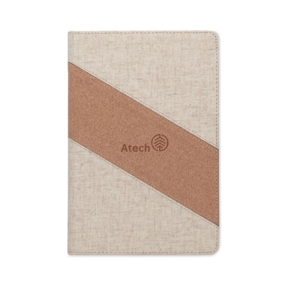 CORTONA, Carnet A5 avec chargeur 15W