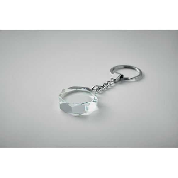 ROUNDWARD, Porte-clés rond en verre