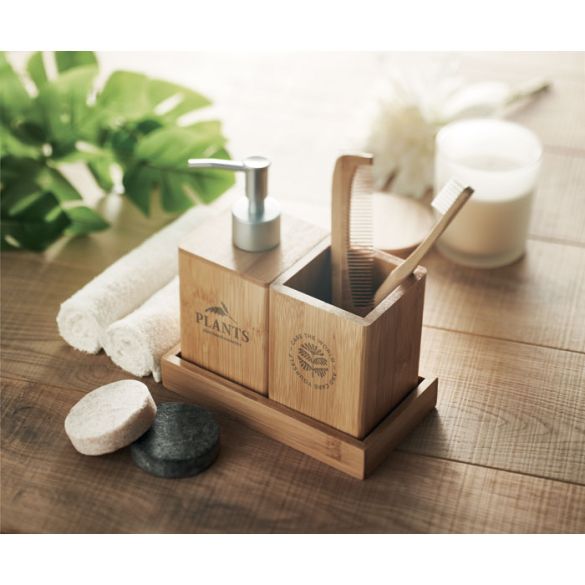 SUOMI, Set de bain 3 pièces en bambou