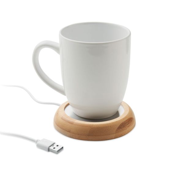MUGLET, Chauffe-tasse  en bambou