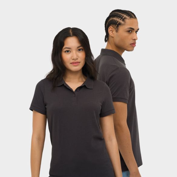 Polo femme en polyester et coton "Berga"
