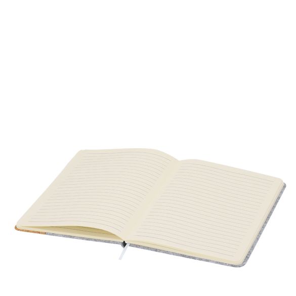 Carnet A5 feutrine et liège "Colcentir"