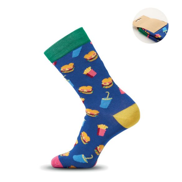 FUNNY M, Chaussettes motifs amusants M