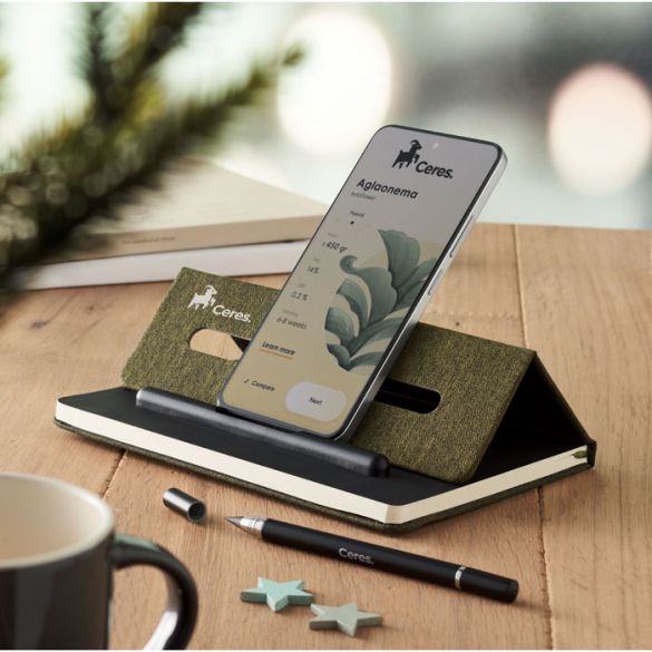 RINBOOK, Cahier A5 support de téléphone