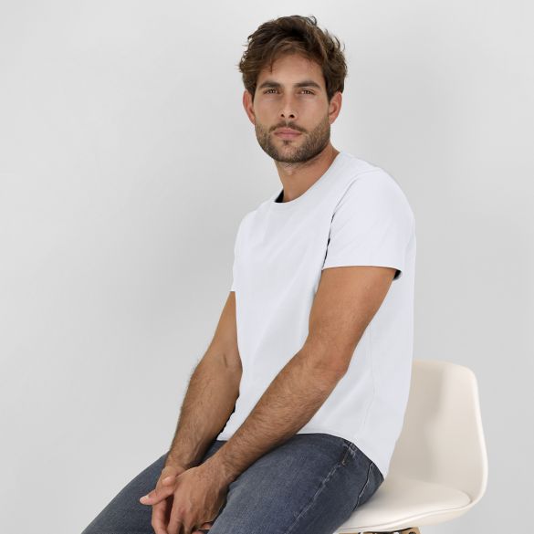 T-Shirt Adulte Blanc Stiles