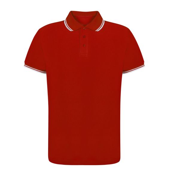 Polo technique avec liseré blanc 180gr "Liam"
