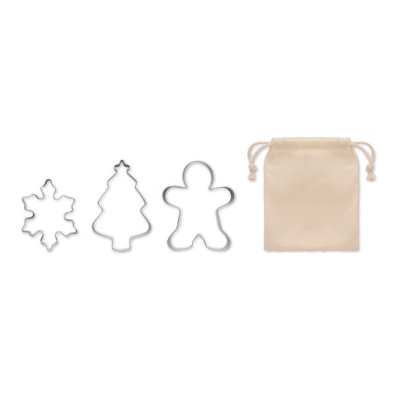 COOKIES, Set d'emporte-pièces de Noël