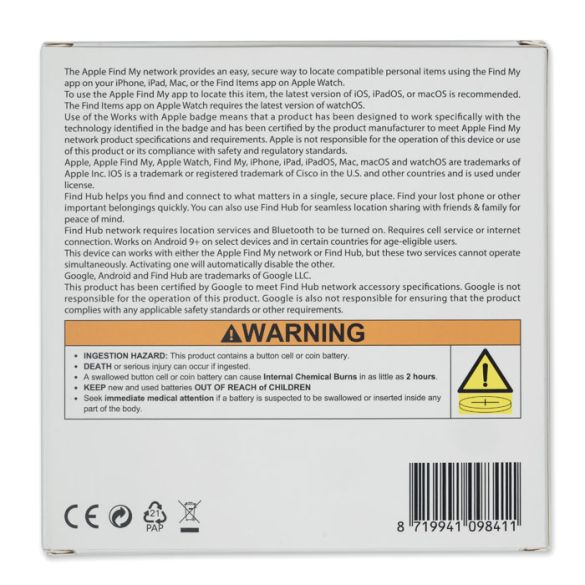 LIFEMATE IN PU CASE, Localisateur sans fil