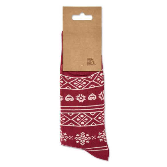 SOC LARGE, Paire de chaussettes de Noël L