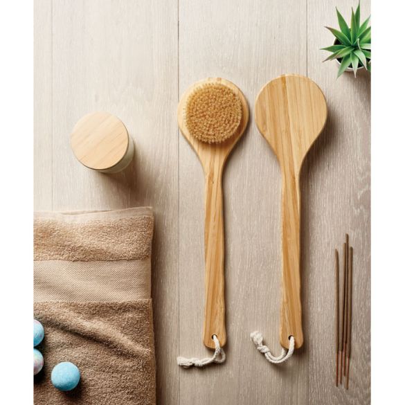 FINO, Brosse de bain en bambou