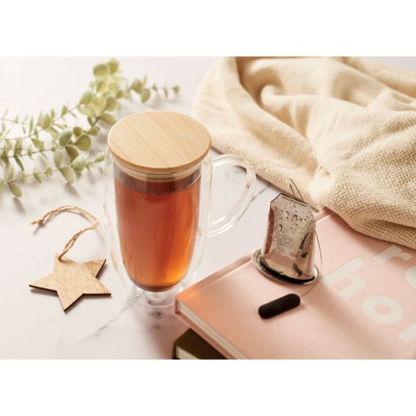 EXISTING NAME, Mug en verre double paroi 450ml