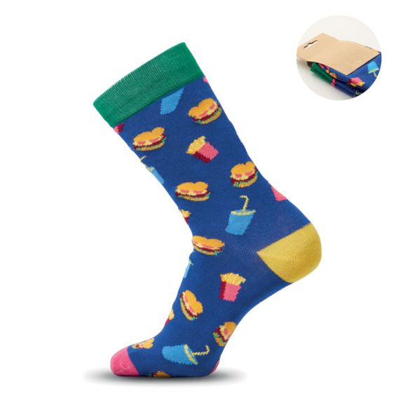 FUNNY L, Chaussettes motifs amusants L