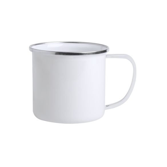 Tasse métal vintage marquage sublimation 380ml "Leo"