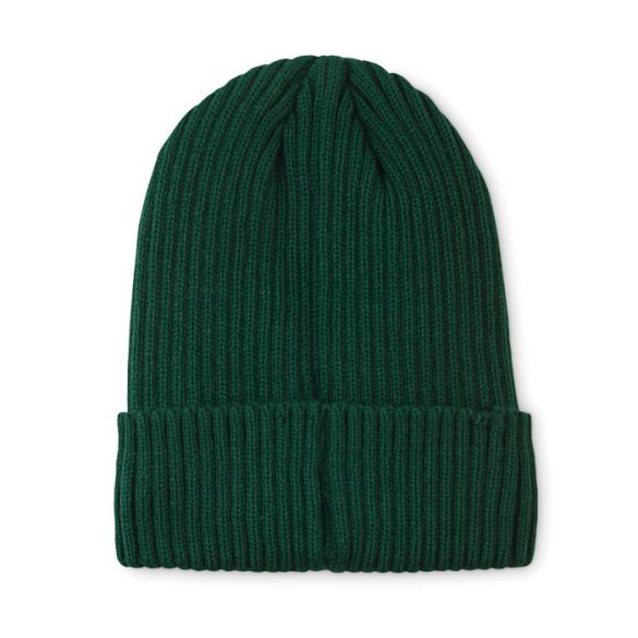 ANVIK, Bonnet tricoté avec revers