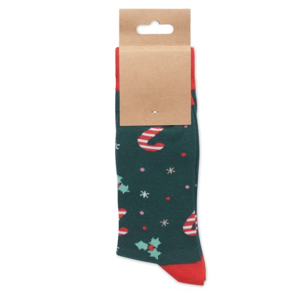 SOC LARGE, Paire de chaussettes de Noël L