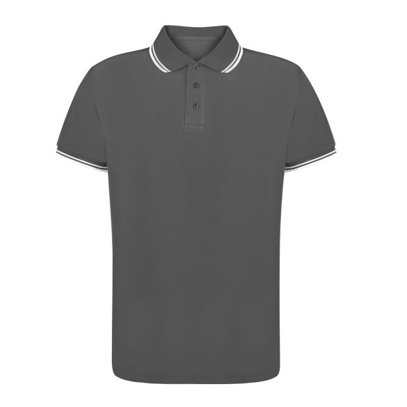 Polo technique avec liseré blanc 180gr "Liam"