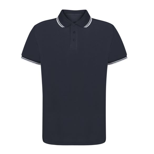 Polo technique avec liseré blanc 180gr "Liam"