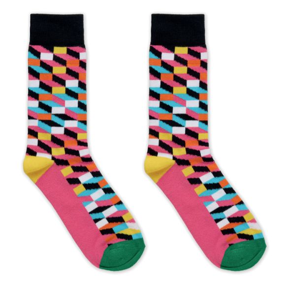 FUNNY L, Chaussettes motifs amusants L