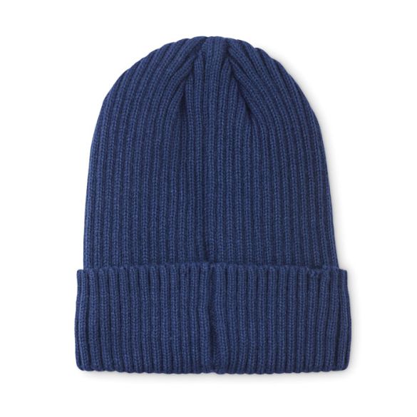 ANVIK, Bonnet tricoté avec revers