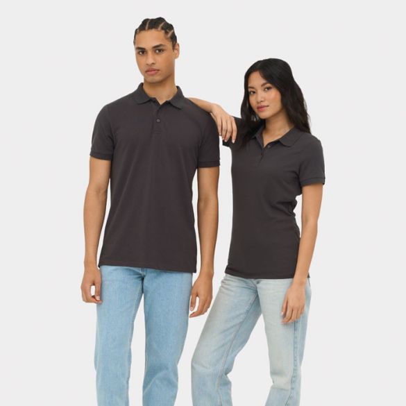 Polo femme en polyester et coton "Berga"