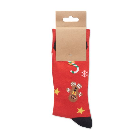 SOC MEDIUM, Paire de chaussettes de Noël M