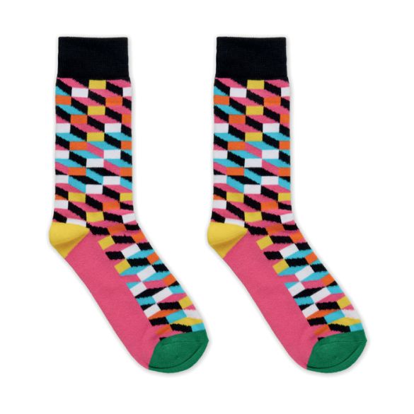 FUNNY M, Chaussettes motifs amusants M