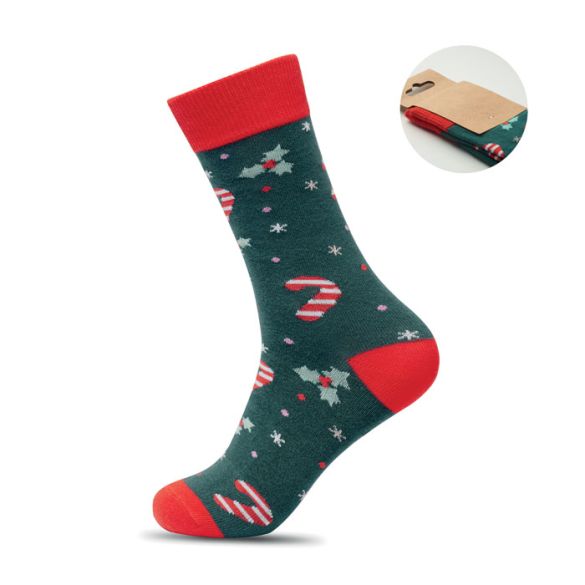 SOC MEDIUM, Paire de chaussettes de Noël M