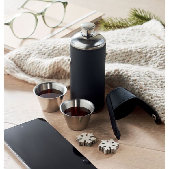 COCOON, Bouteille avec gobelets