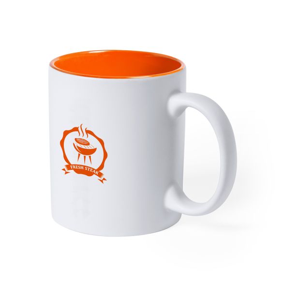 Mug bicolore en céramique 350ml "Tortel"