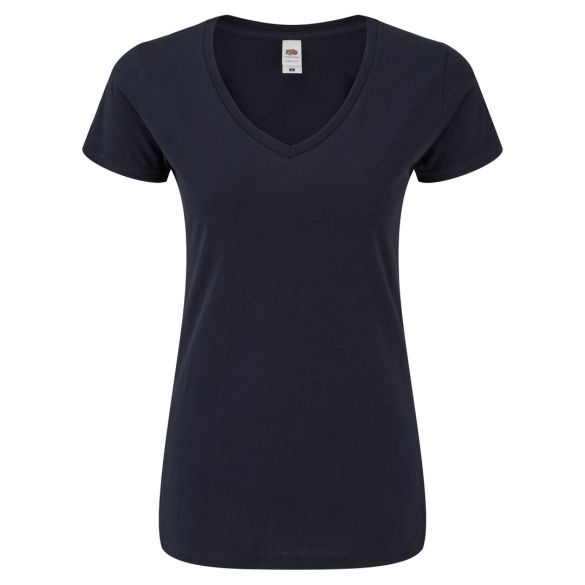 T-Shirt Femme Couleur Iconic V-Neck