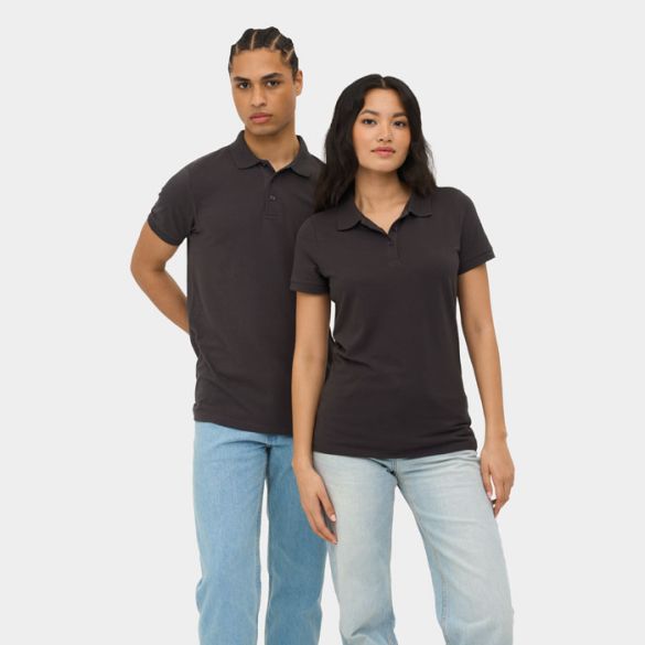 Polo femme en polyester et coton "Berga"