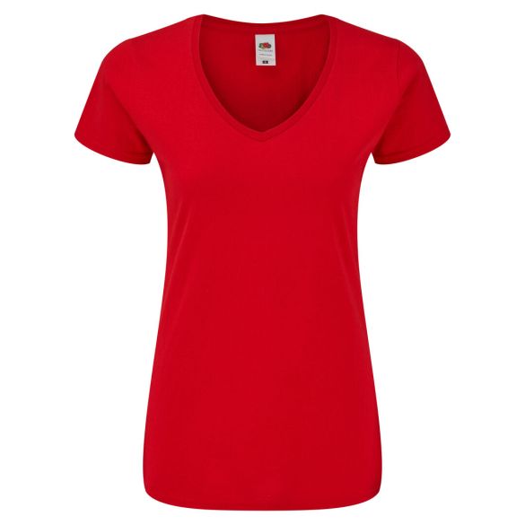 T-Shirt Femme Couleur Iconic V-Neck