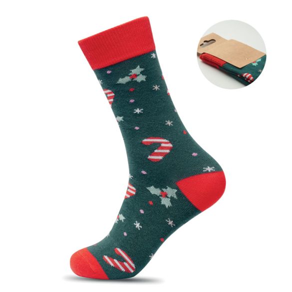 SOC LARGE, Paire de chaussettes de Noël L