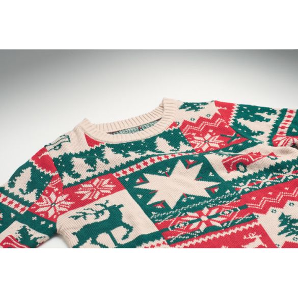 SHIMIS, Pull de Noël tricoté S-M
