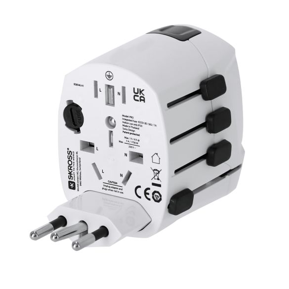 Adaptateur Voyage Universel Skross PRO 3-POLE