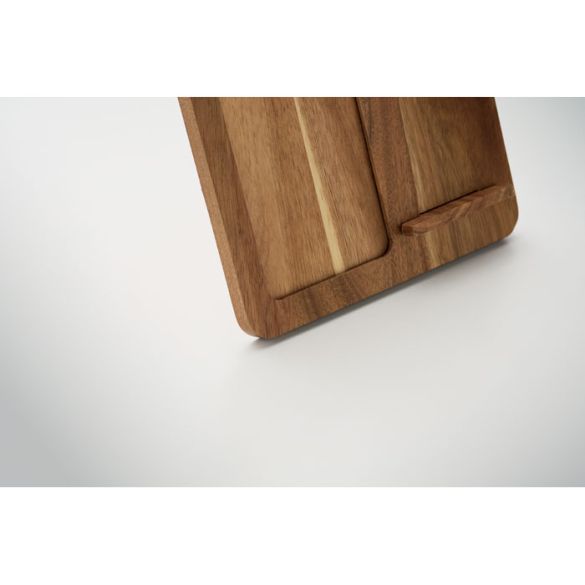 FINWOOD, Cadre acacia et chargeur 15W