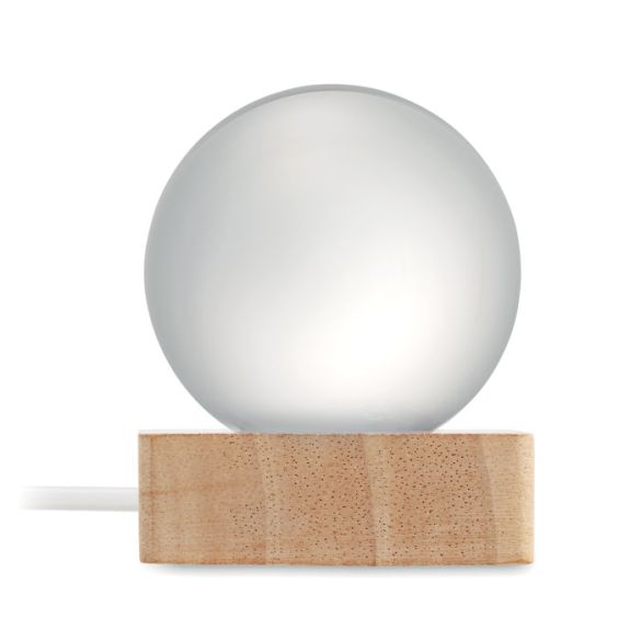 LIGHT, Sphère en verre LED