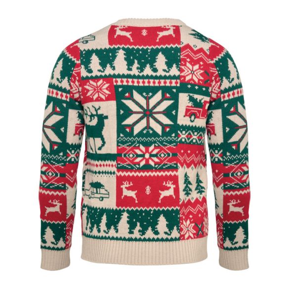 SHIMIS, Pull de Noël tricoté S-M