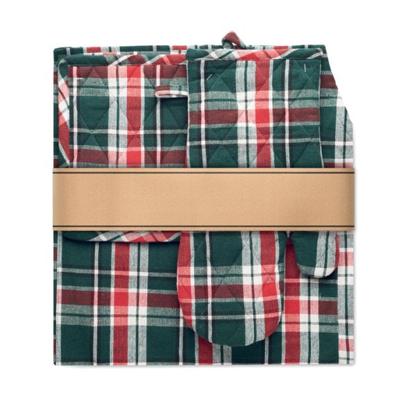 SANTAPRON, Set de cuisine en coton
