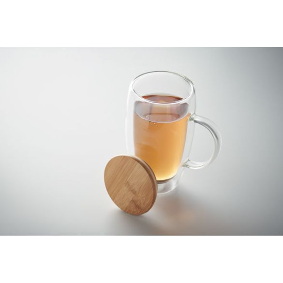 EXISTING NAME, Mug en verre double paroi 450ml