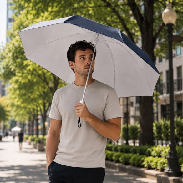 Parapluie pliable protection UV "Laving"