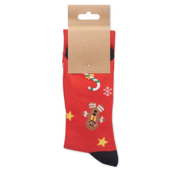 SOC LARGE, Paire de chaussettes de Noël L
