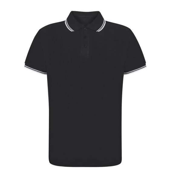 Polo technique avec liseré blanc 180gr "Liam"