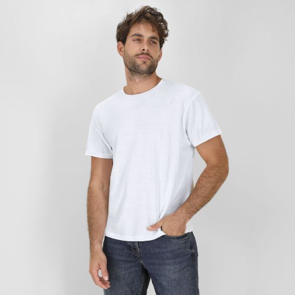 T-Shirt Adulte Blanc "keya" MC150